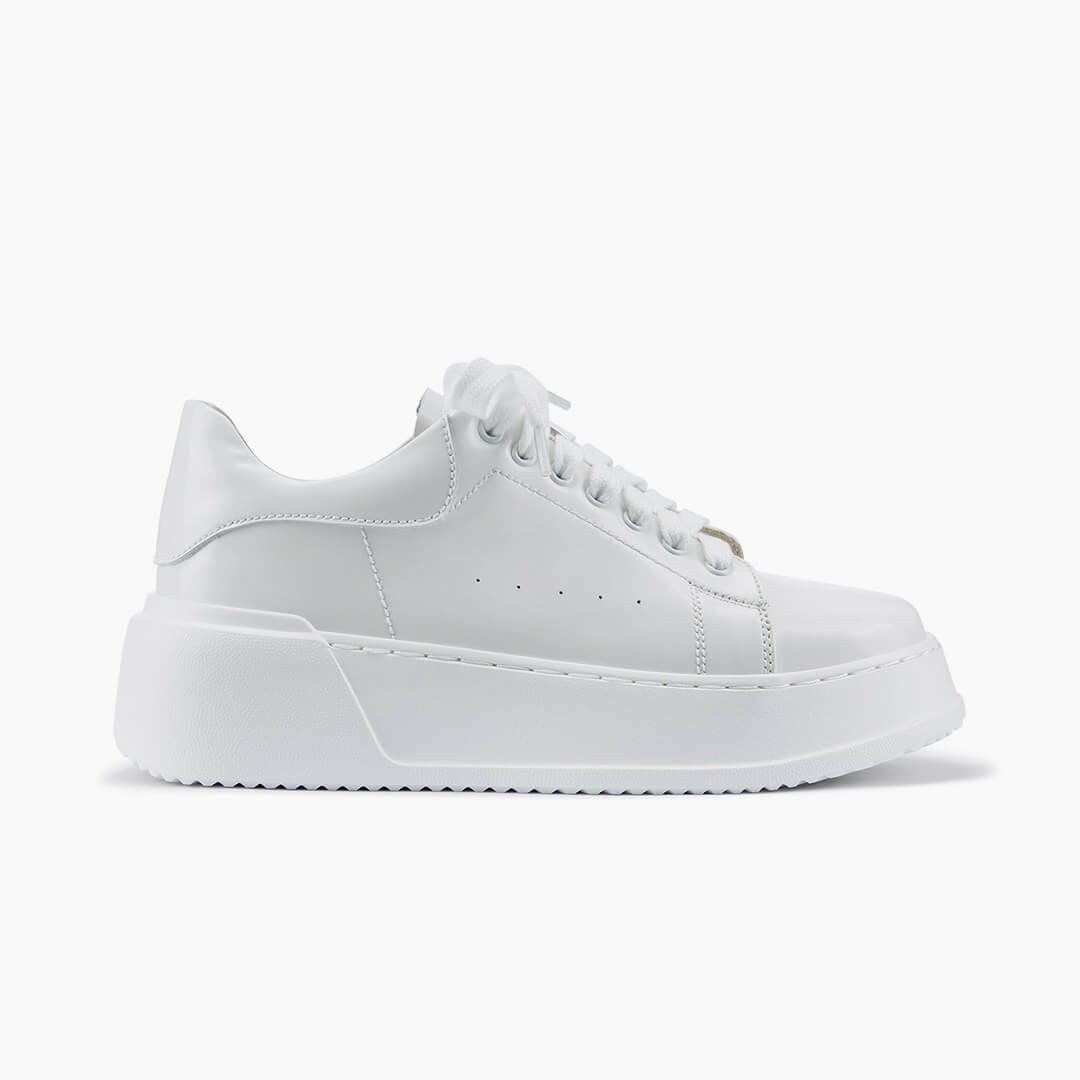 *RYKER WHITE - leather sneaker