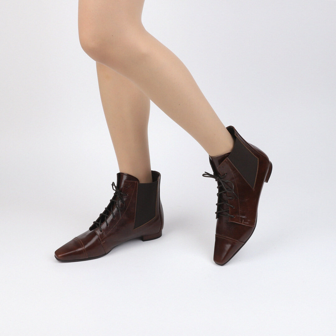 HAUNO - point toe ankle boot