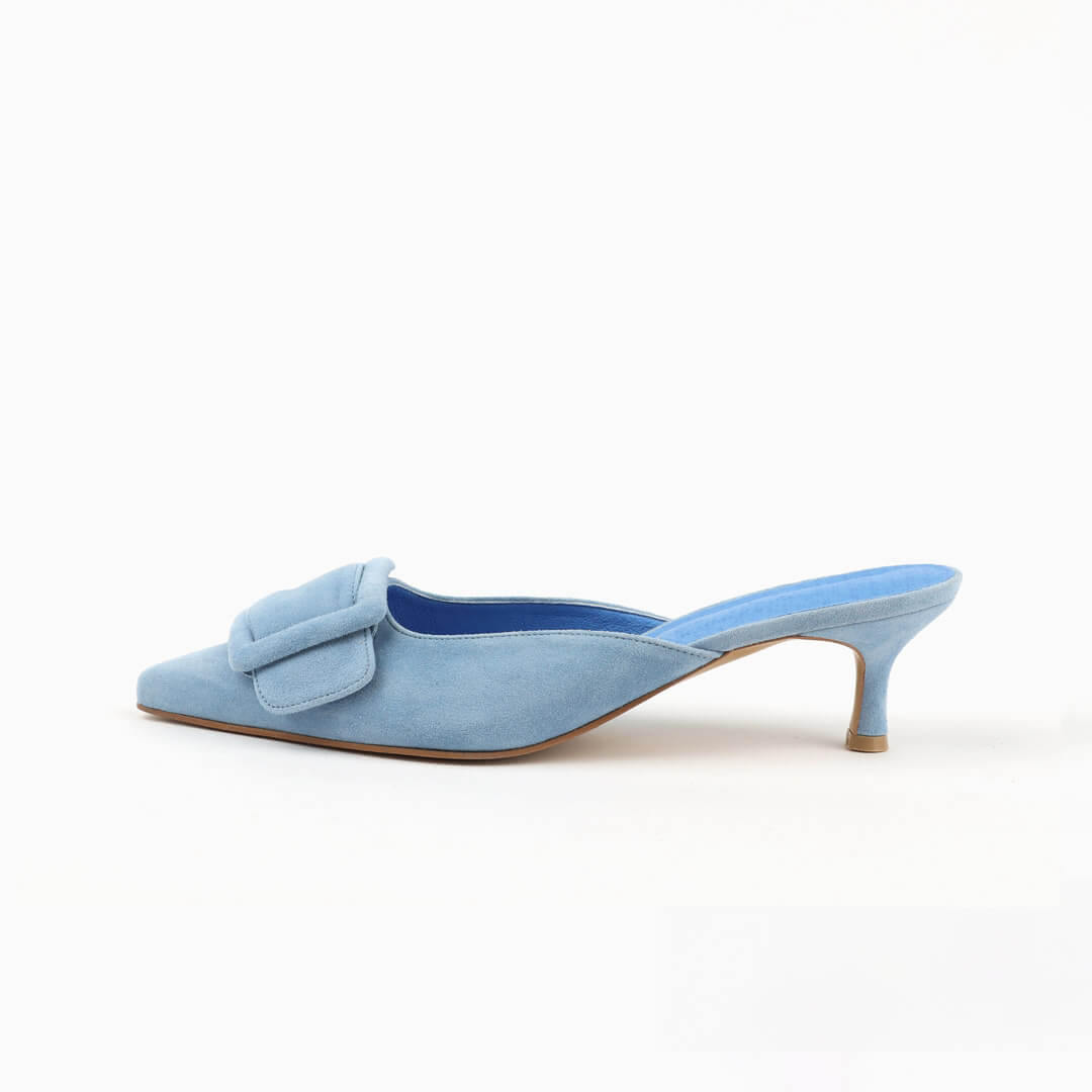 CYNTHIA - suede mules