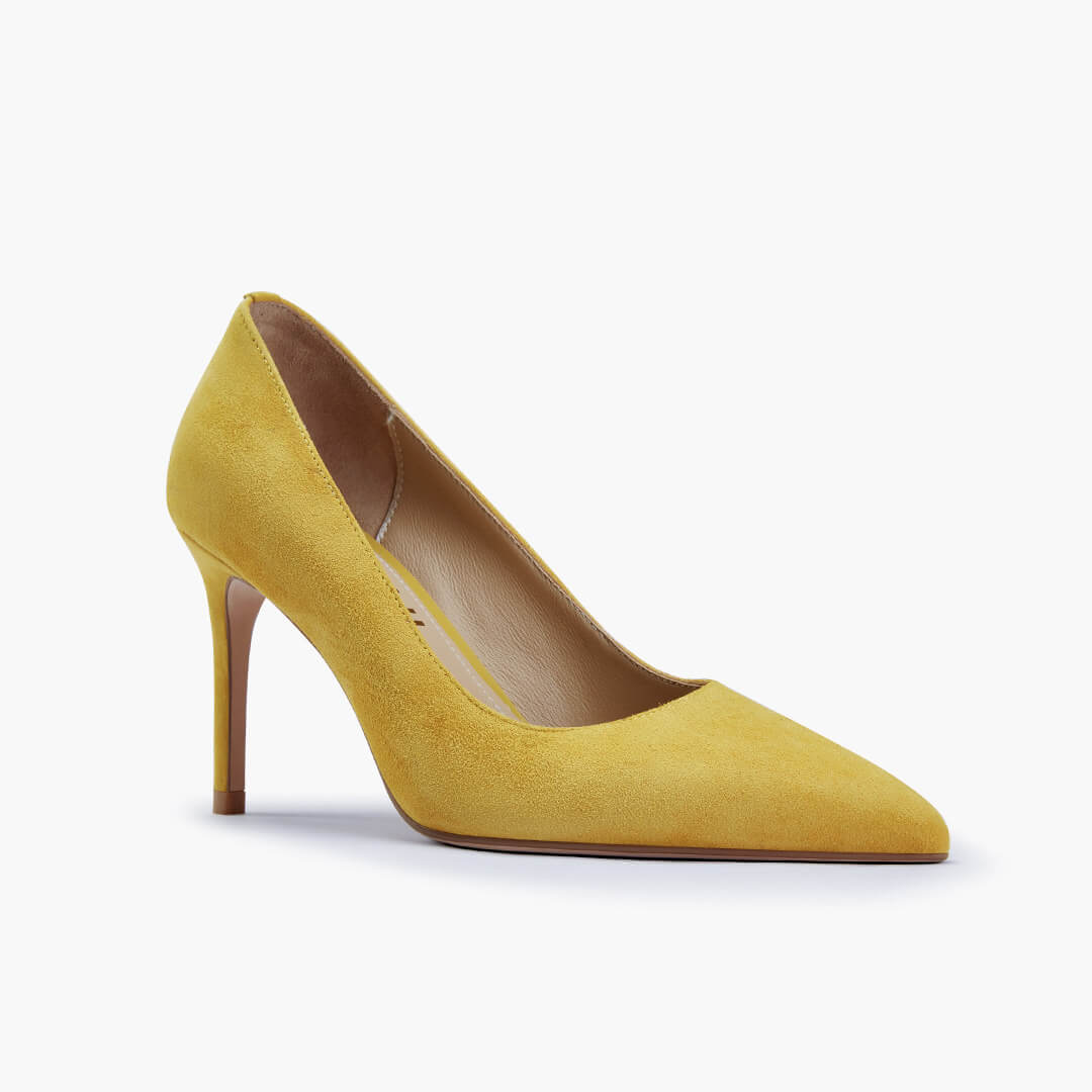 *Kayte - Mustard Suede Classic Pump