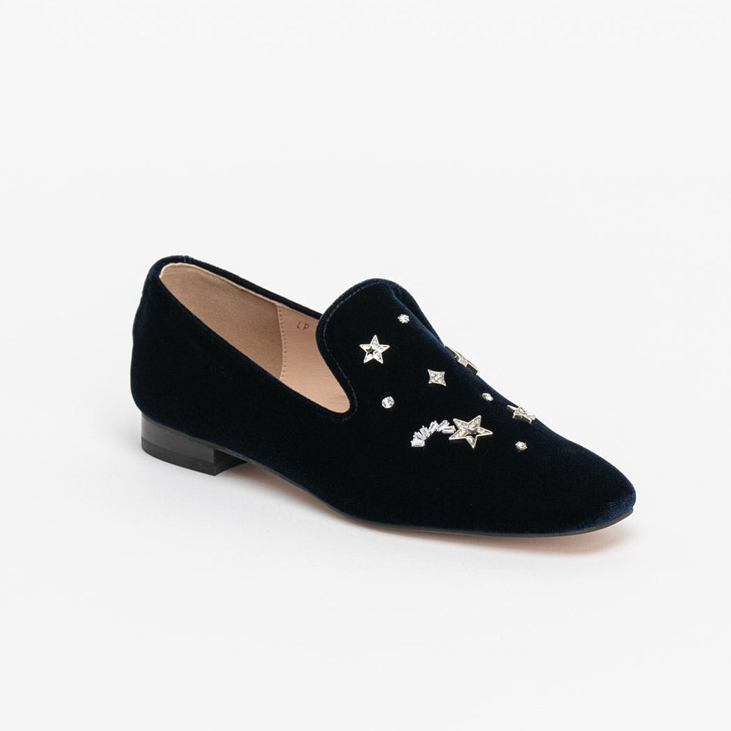 KASTAR - velvet loafer