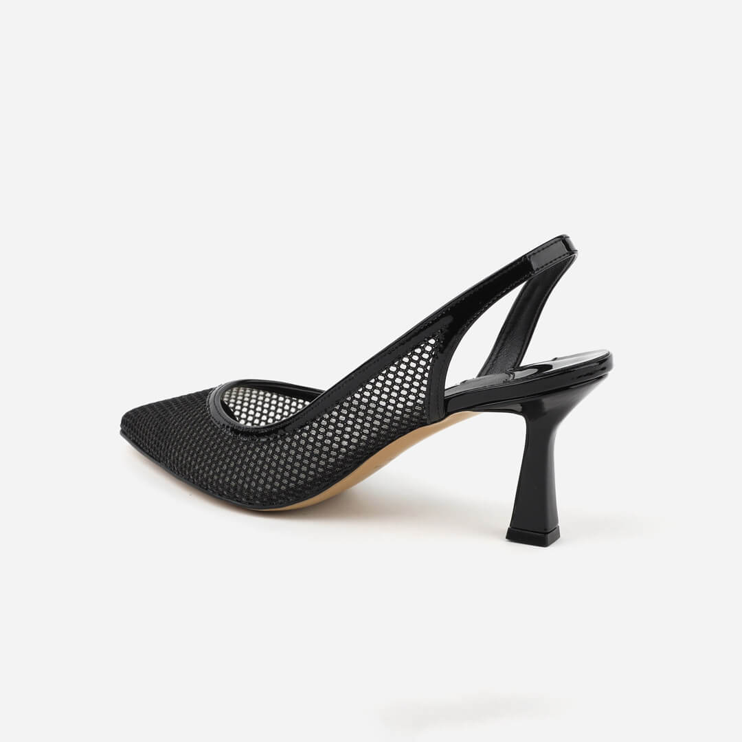 REYKA - mesh slingback pump