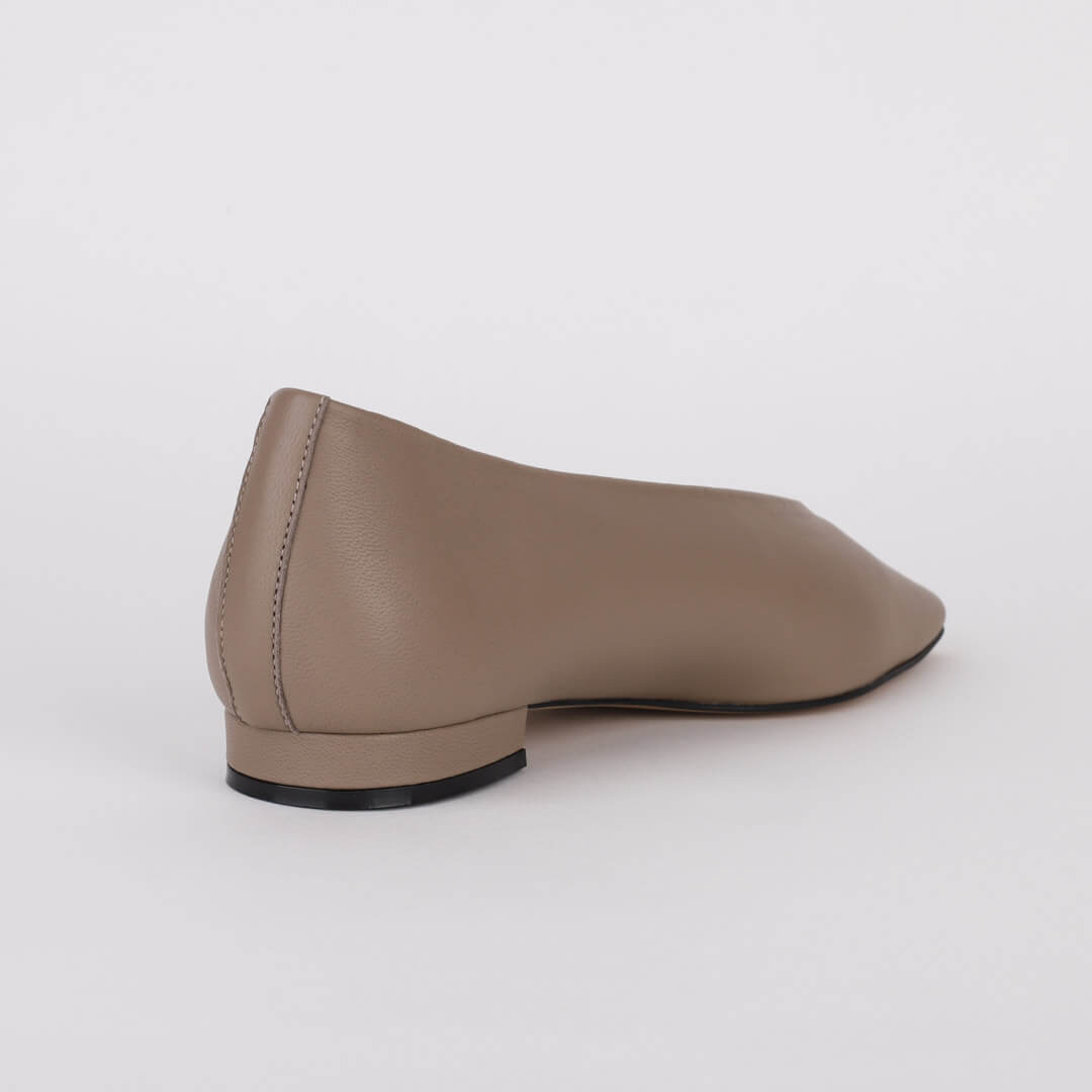 LETSBE - leather flat