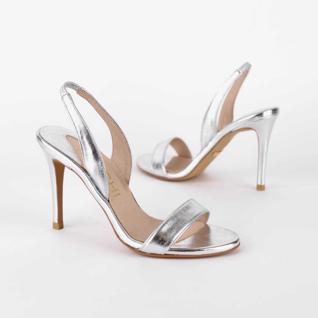 MADRID METALLIC- high sandal