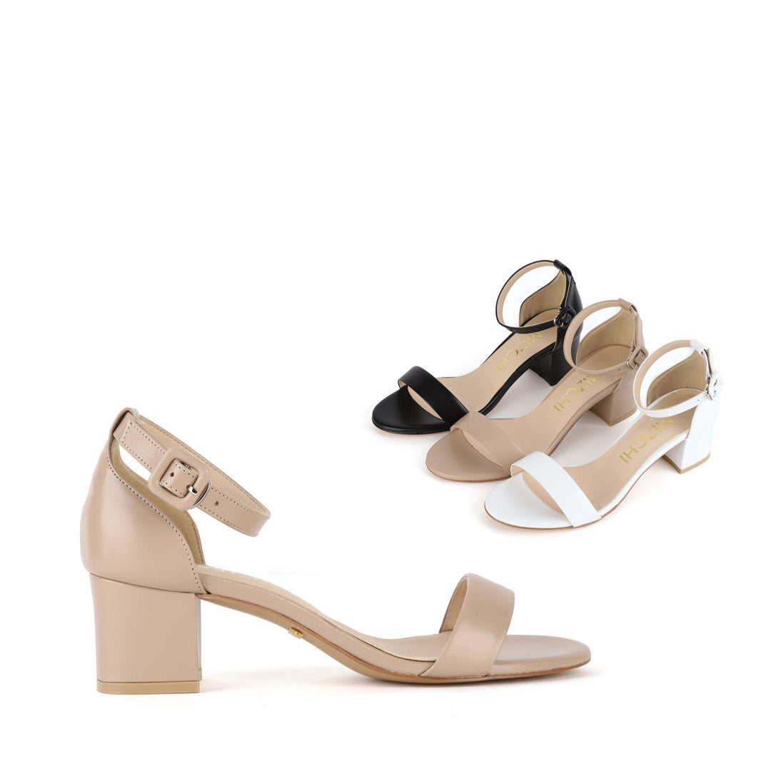 TIMELY - ankle strap sandal