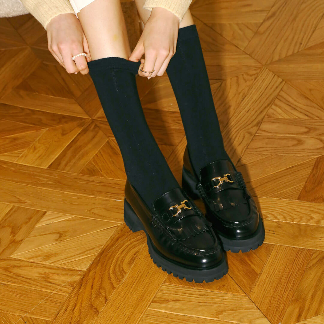 AZANA - flatform brogue