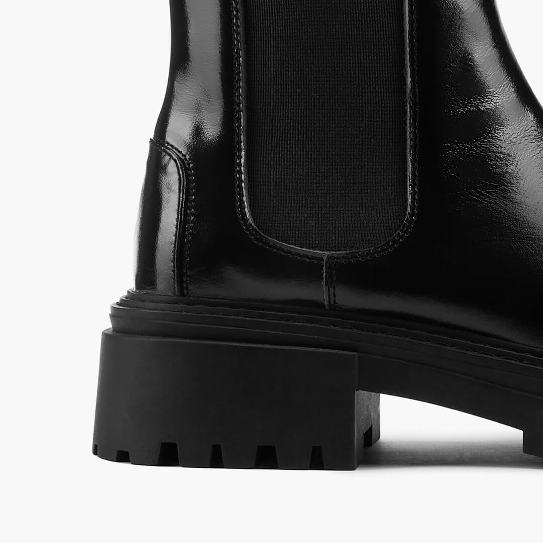 *SAIGE - flatform chelsea boots