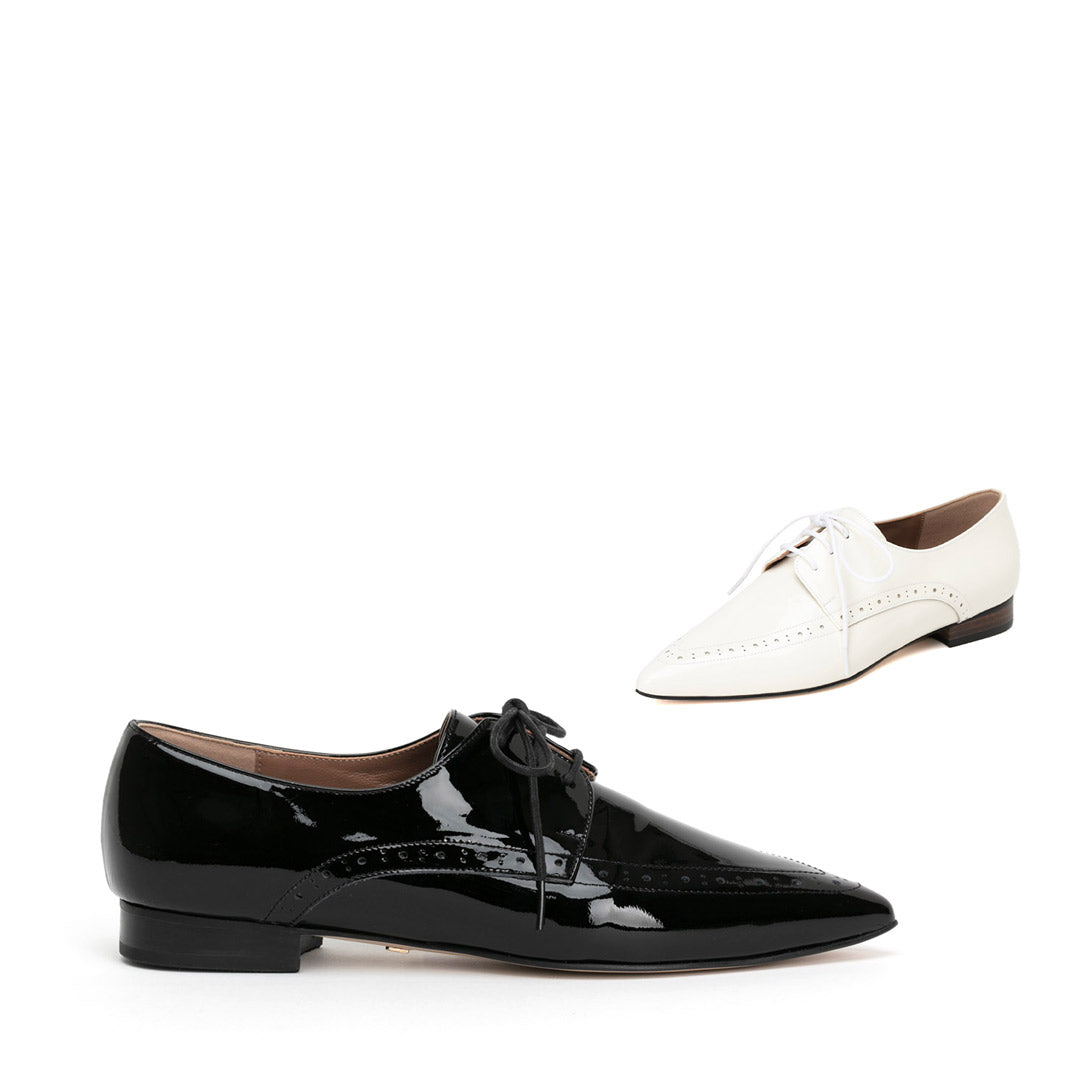 KONNECT - point toe brogues