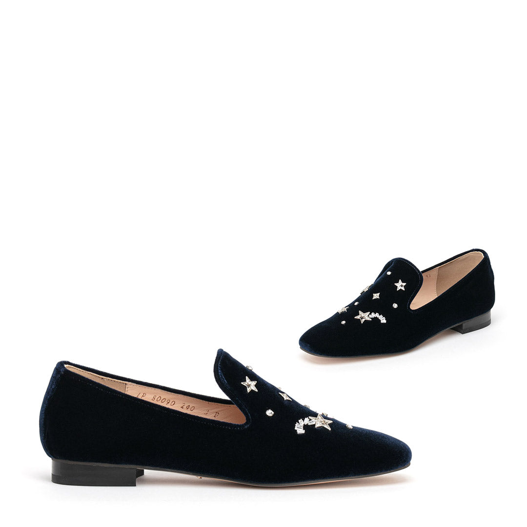 KASTAR - velvet loafer