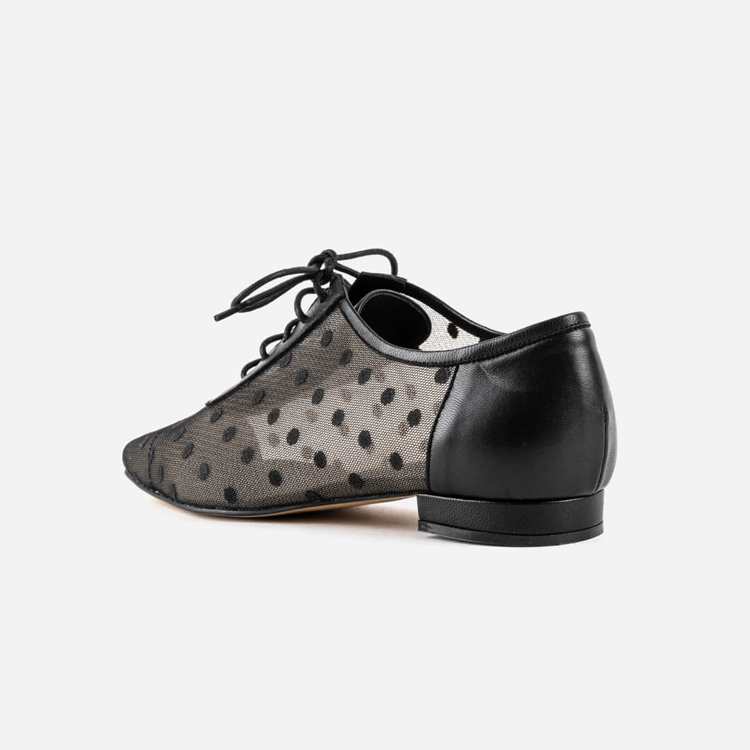 MAGIC - mesh polka dot loafer