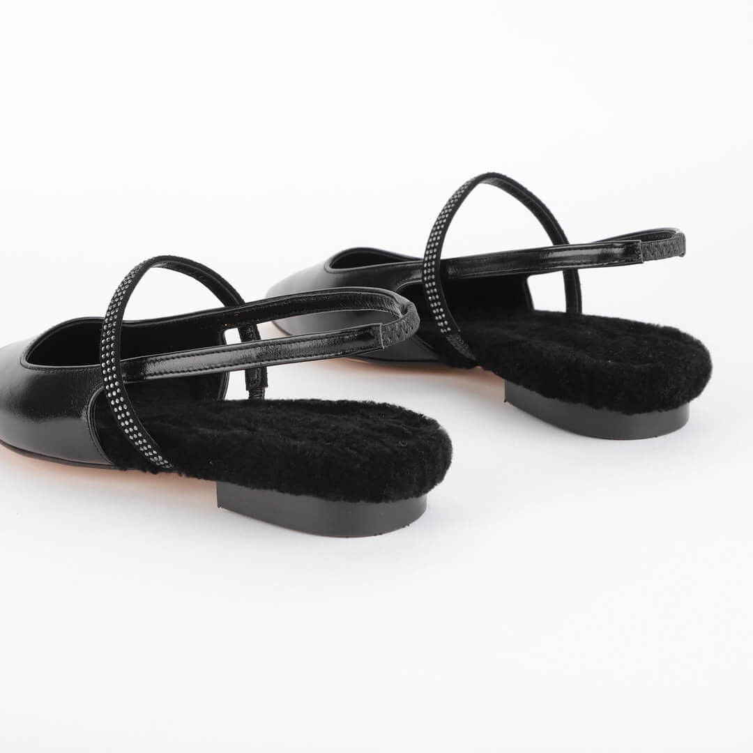 KATE - fur insole flat