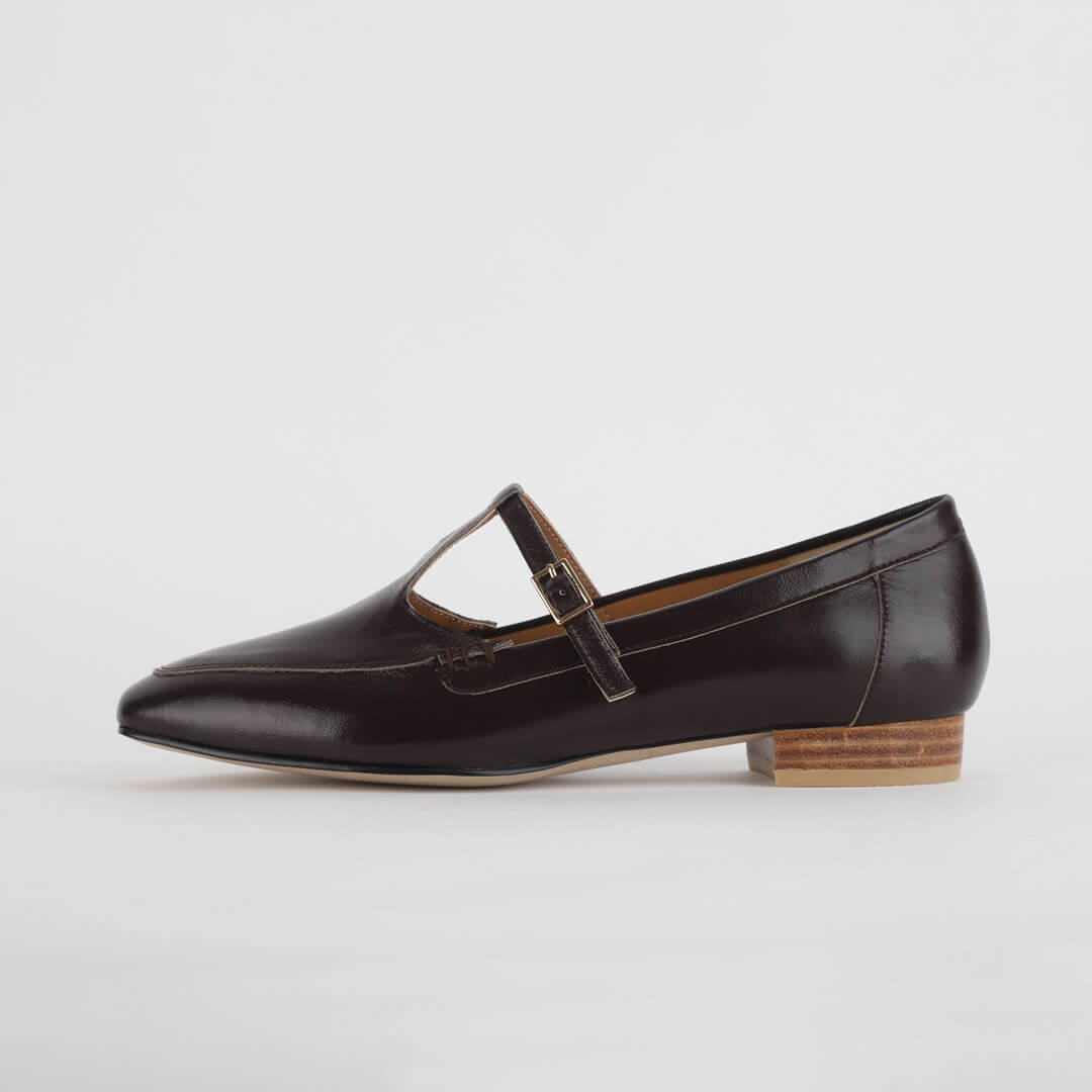 OLIVIA - t bar strap loafer