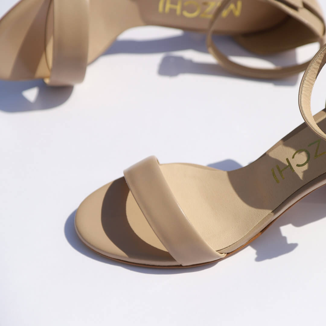 TIMELY - ankle strap sandal