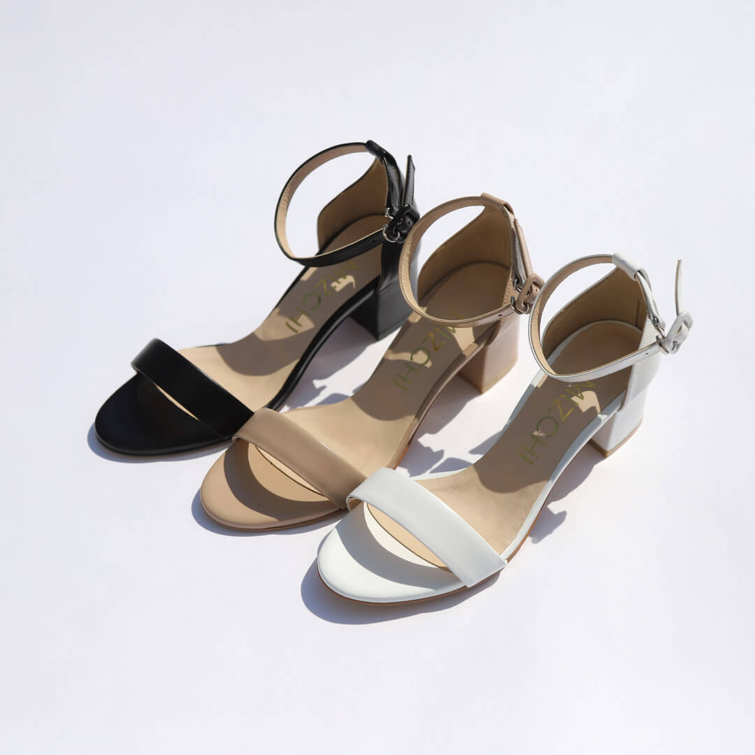 TIMELY - ankle strap sandal