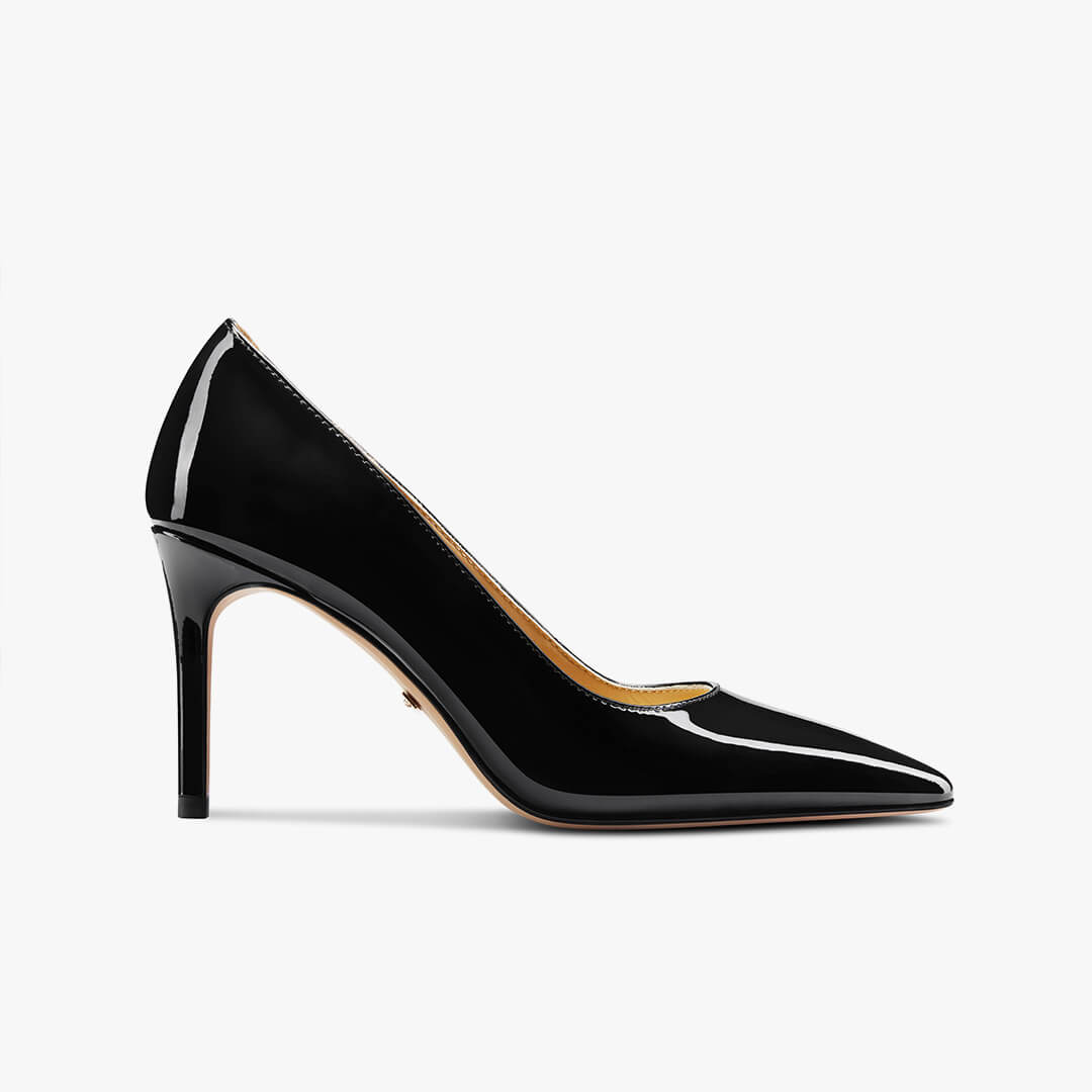 *Kayte - Black Patent Classic Pump