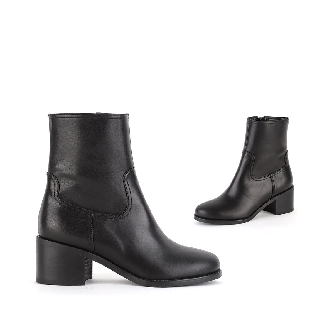 DAHIANA LEATHER - 5cm leather ankle boot