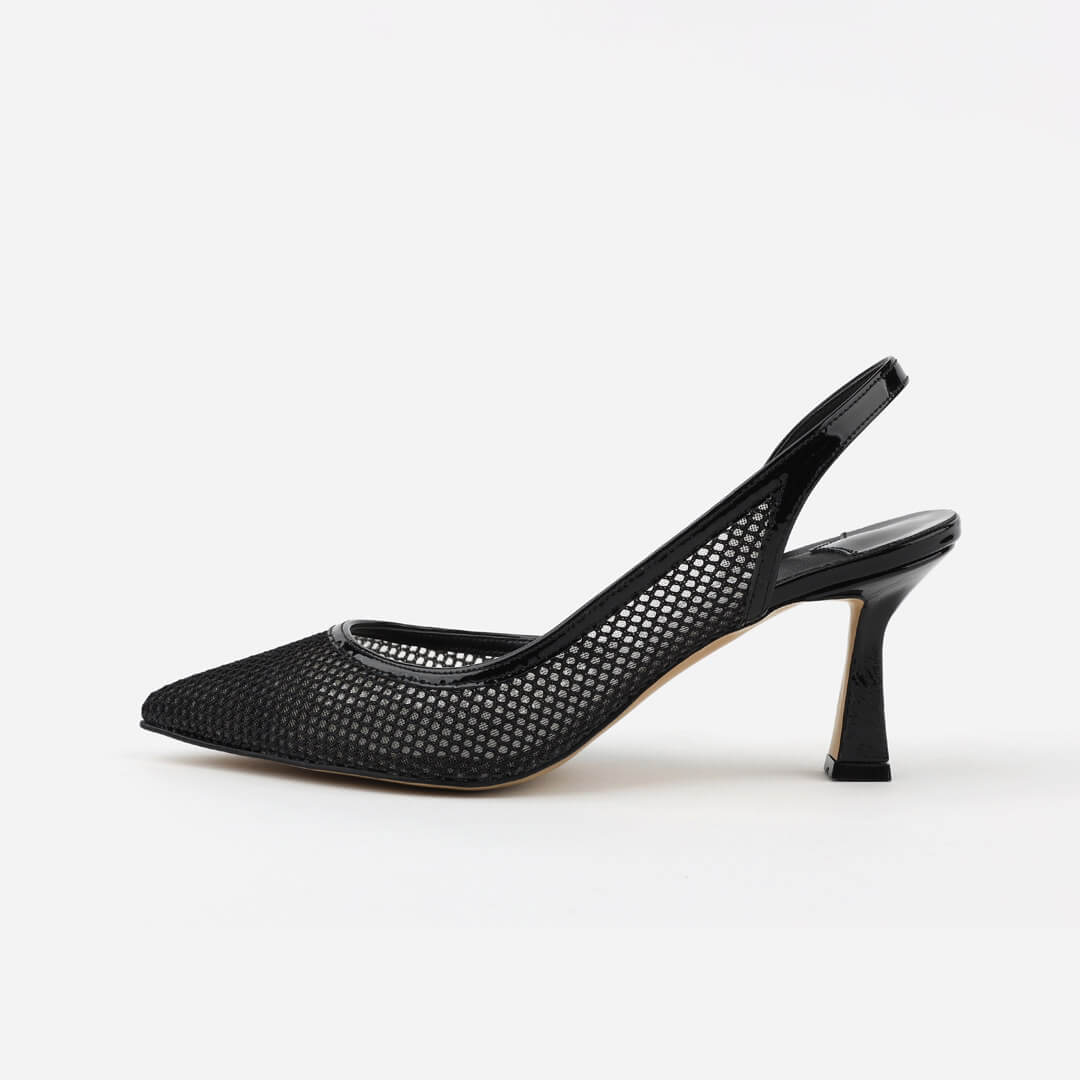 REYKA - mesh slingback pump