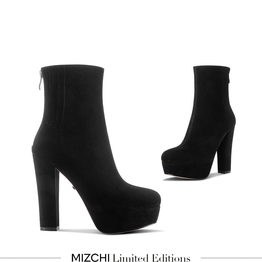 *MONET - high platform ankle boots