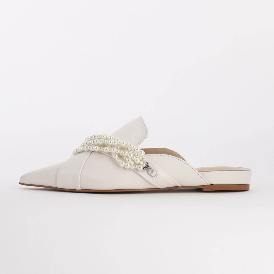 MARGARET - pearl slippers