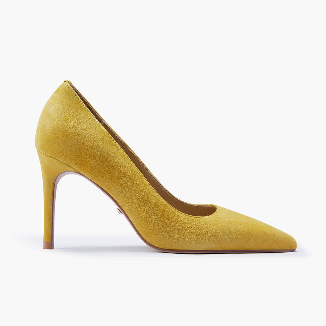 *Kayte - Mustard Suede Classic Pump