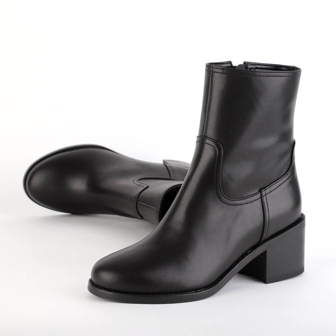 DAHIANA LEATHER - 5cm leather ankle boot