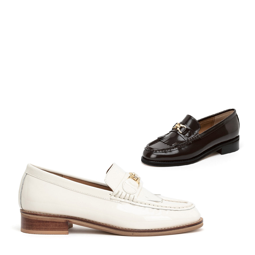 AZANA - leather loafers