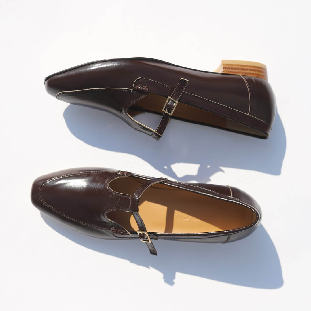 OLIVIA - t bar strap loafer