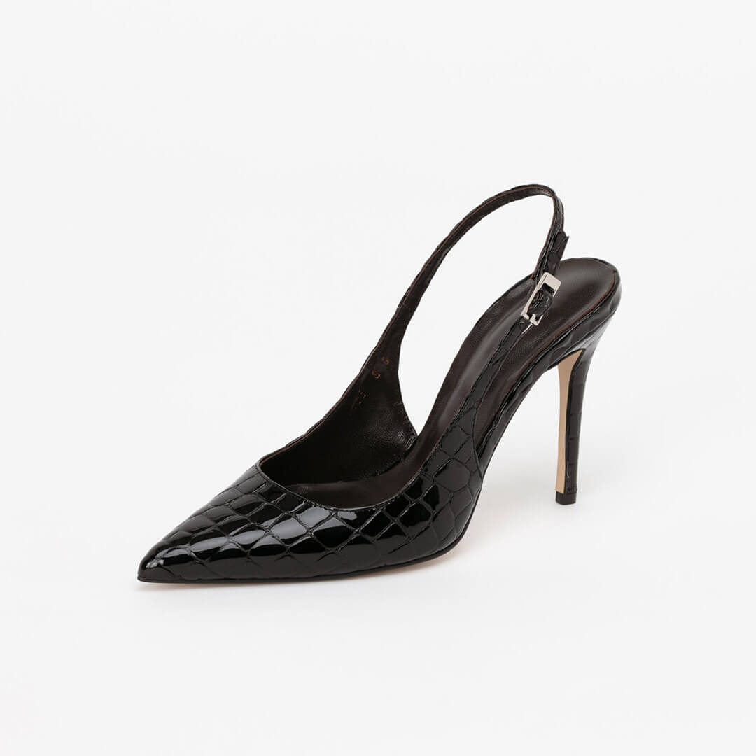 BUERGO SNAKE - slingback pumps