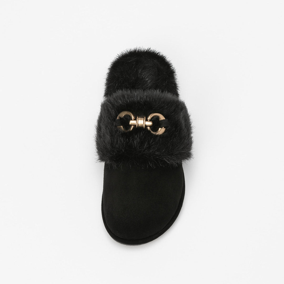 EFSAI - faux fur slides