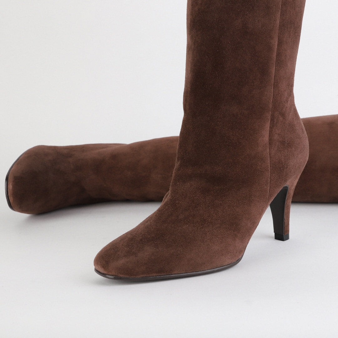 LISSE - suede long boots