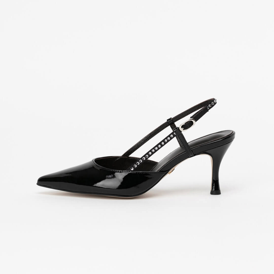 FEDERICA - diamonete decor slingback