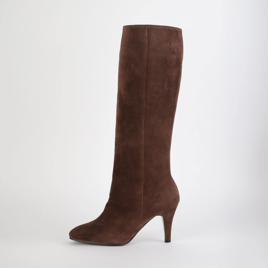 LISSE - suede long boots