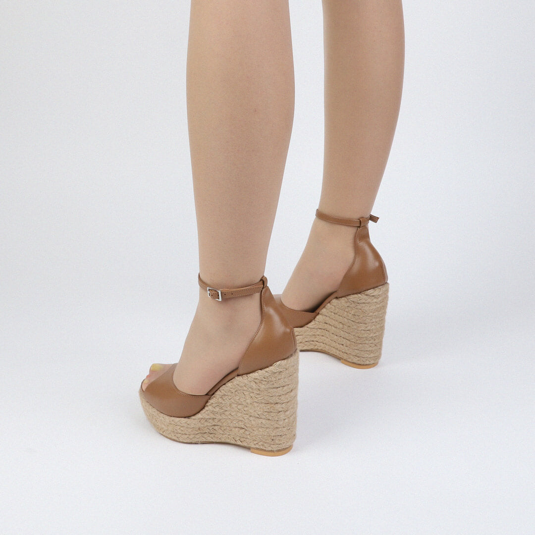 FIFI - leather espadrille