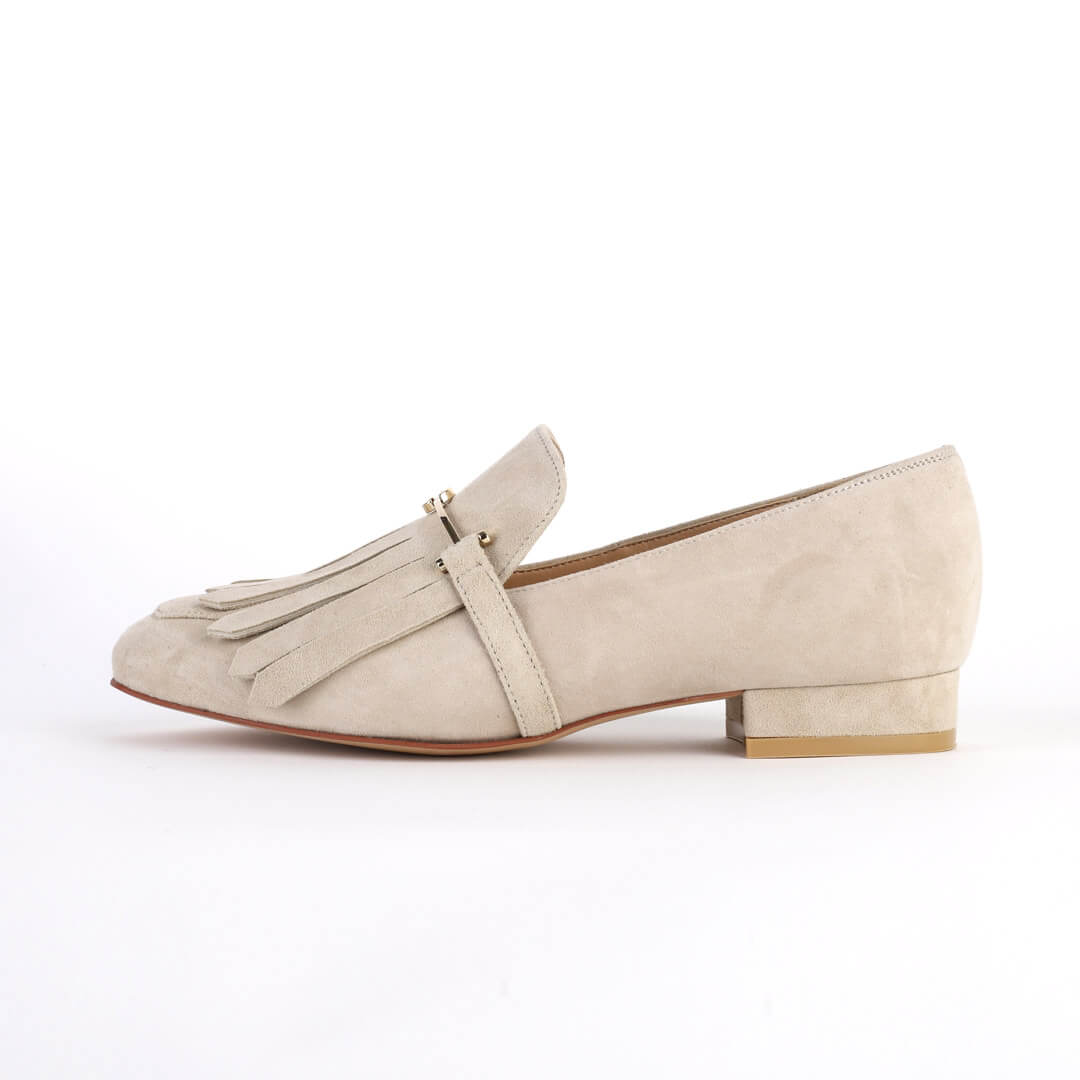 NAOMI - leather tassel loafer