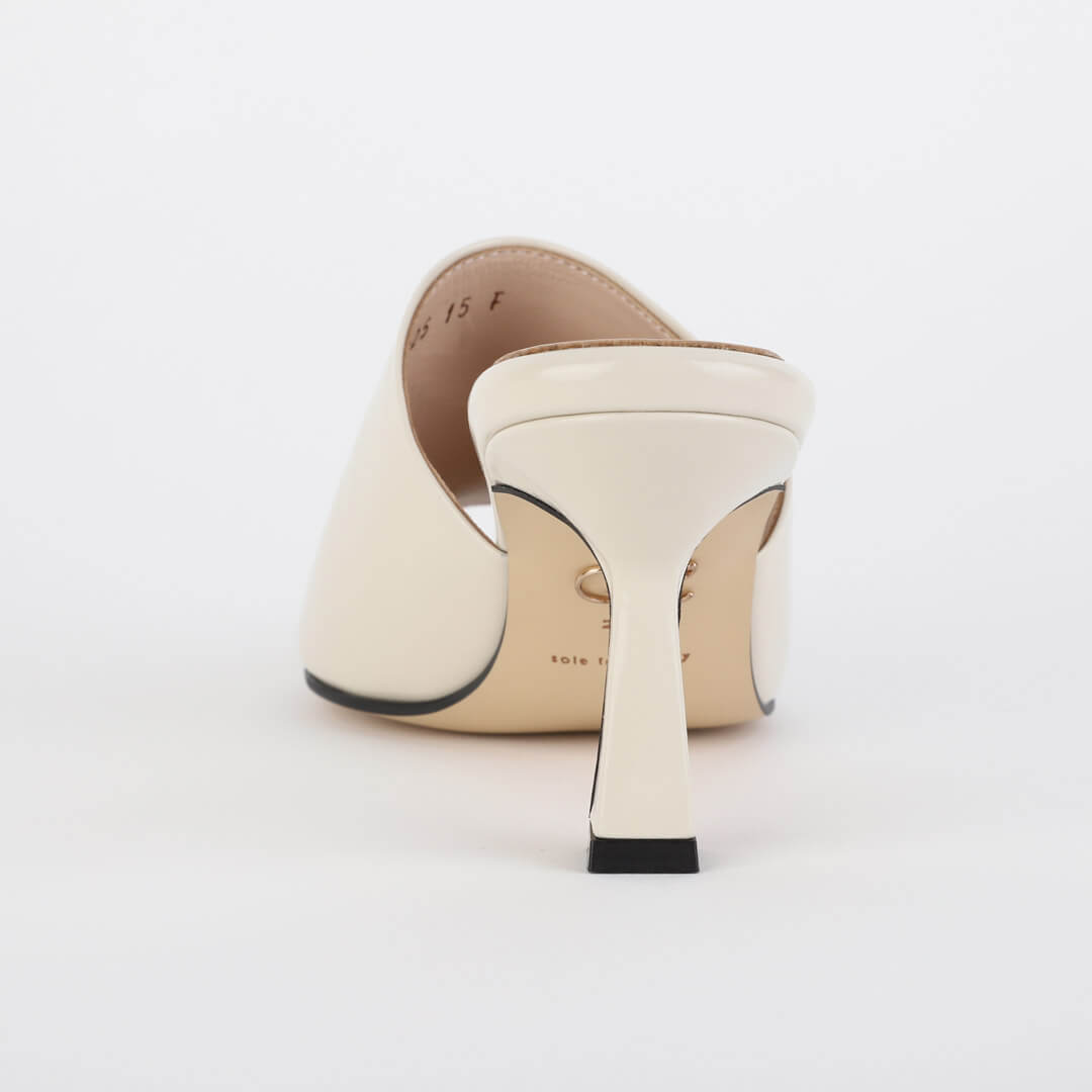 ZINA - leather mule