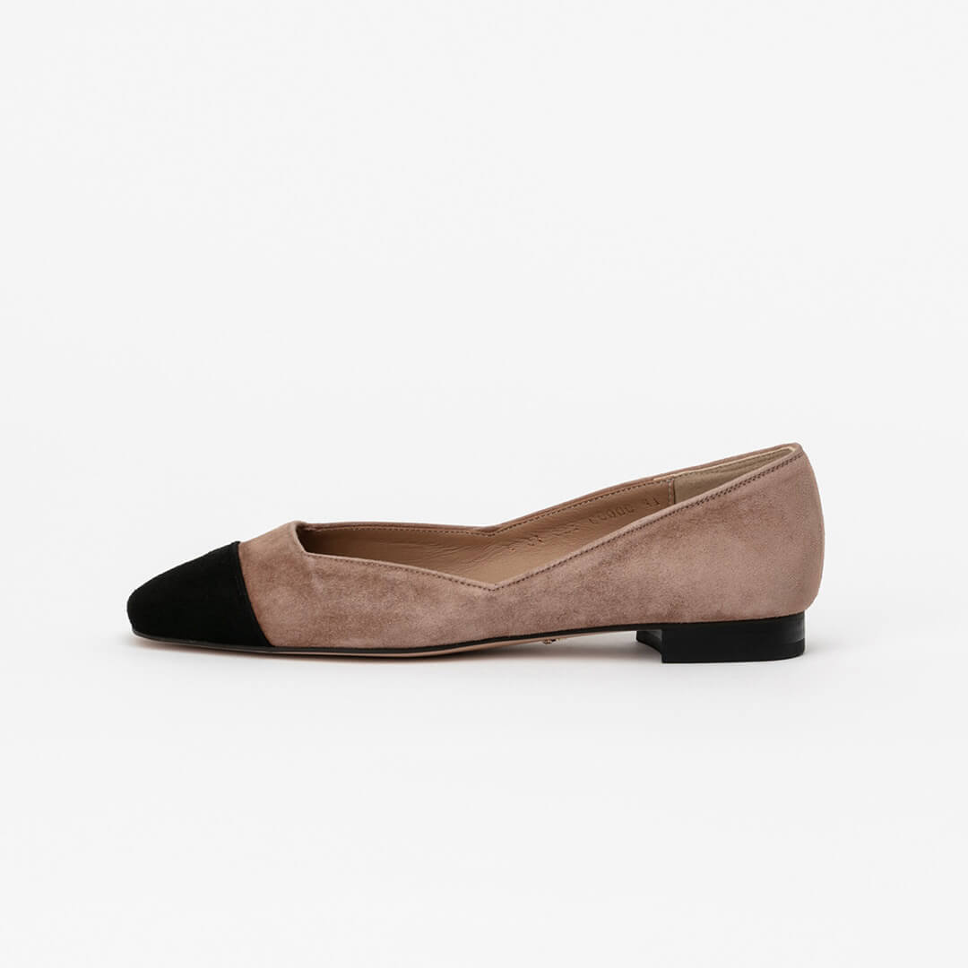 JOJO - flat suede pumps