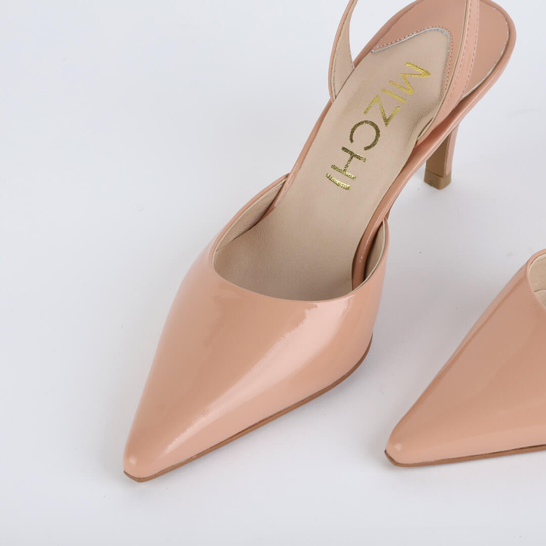 TESORO - patent leather slingback