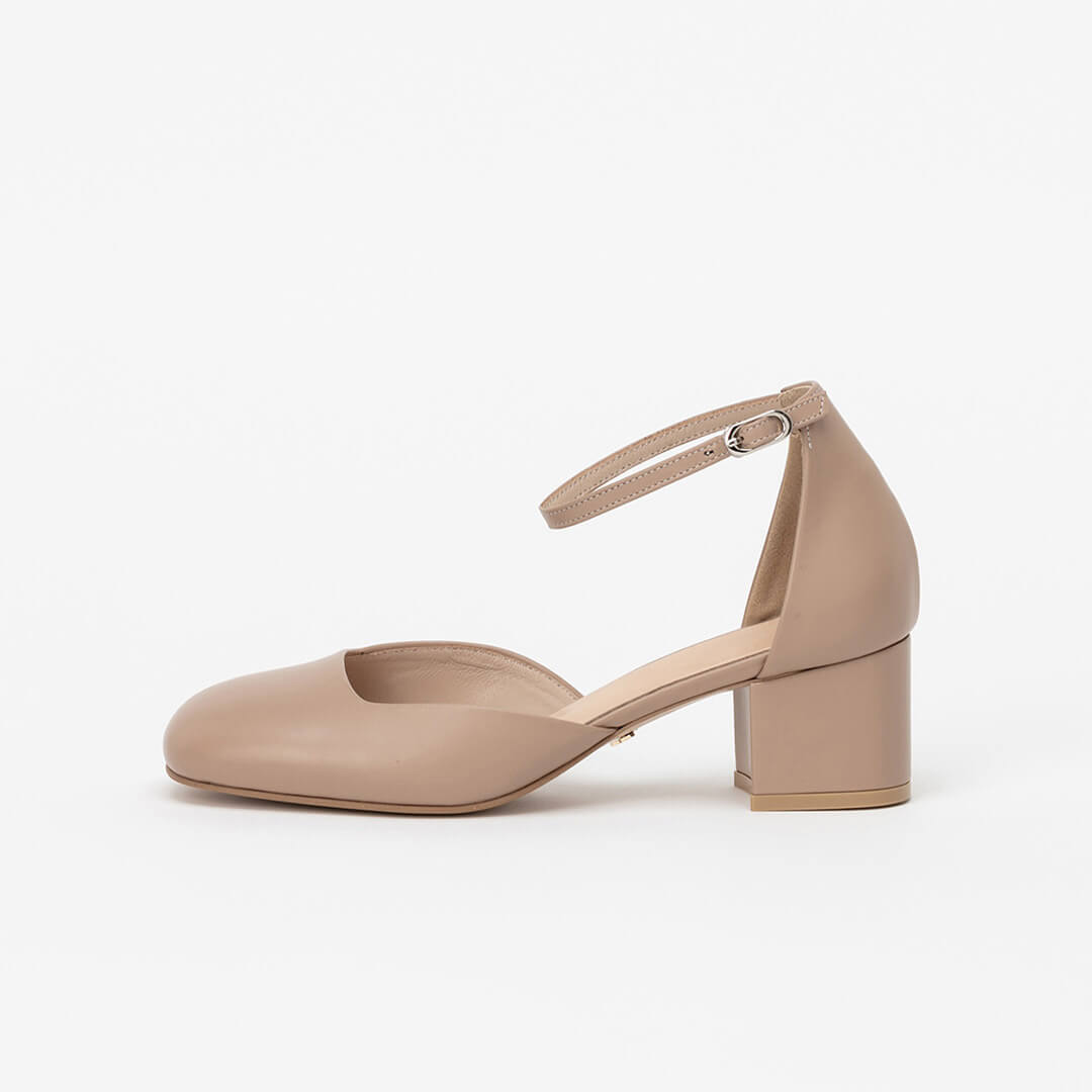 DAVINA - ankle strap heel