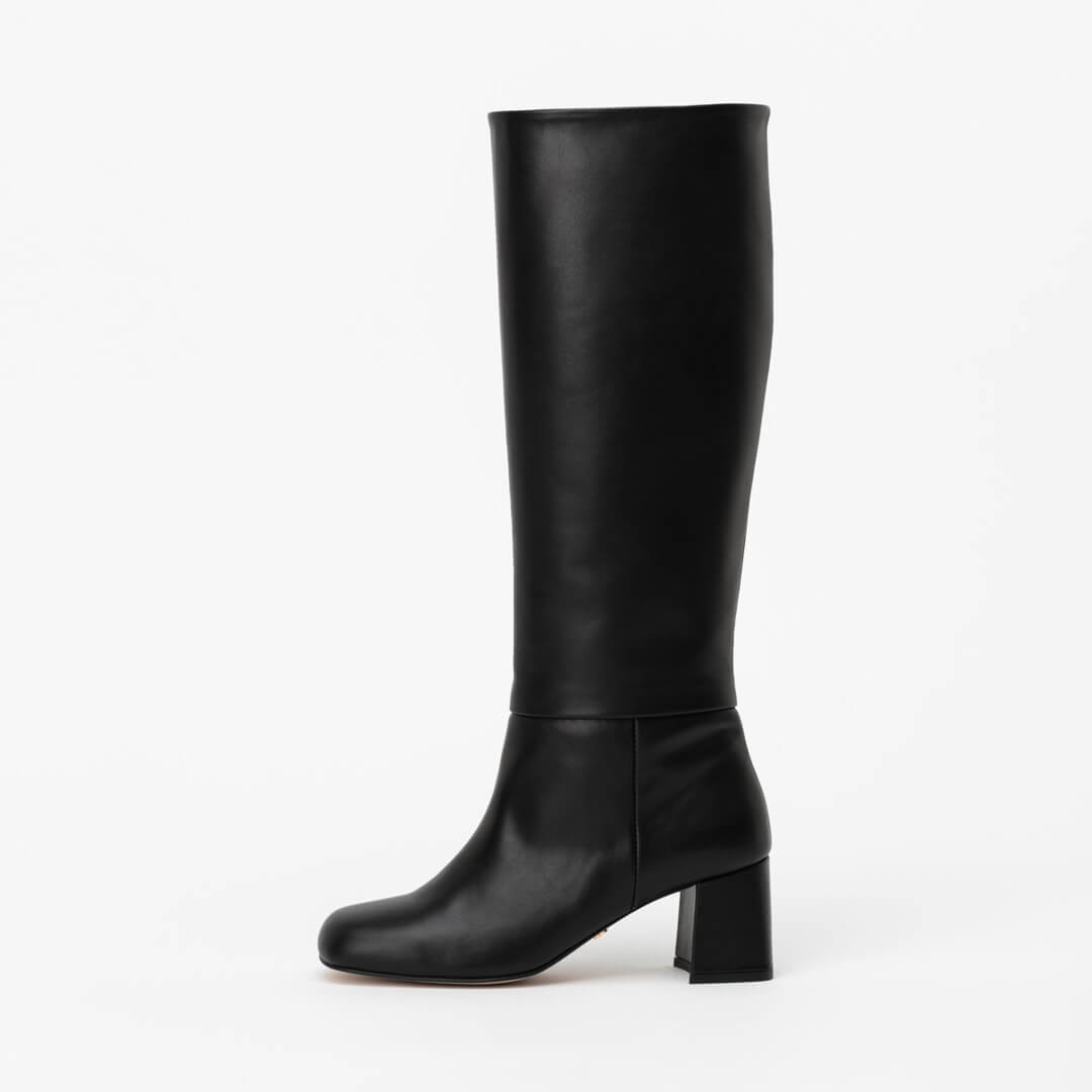 SAGO - leather knee boots