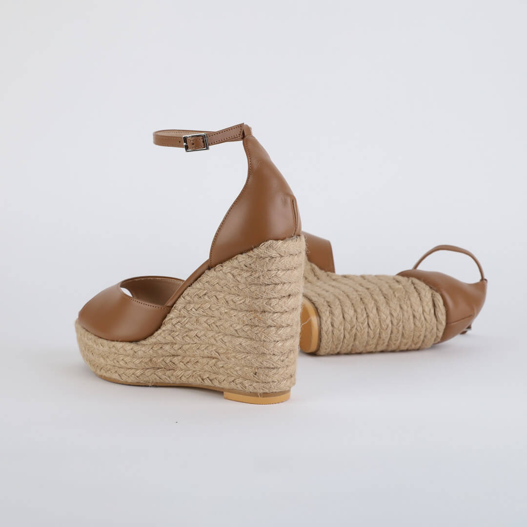 FIFI - leather espadrille