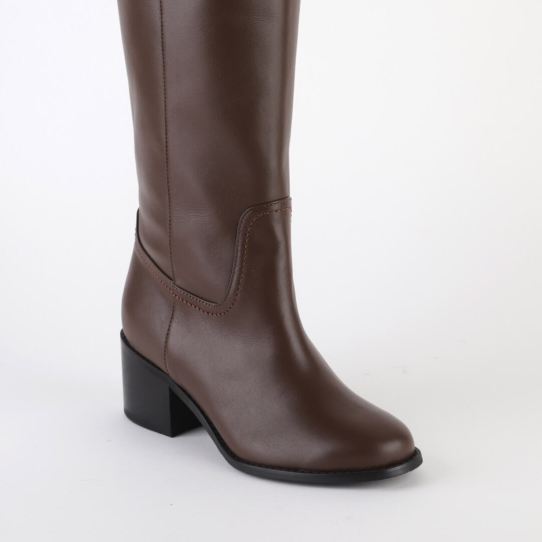 MAEVE - leather knee boot