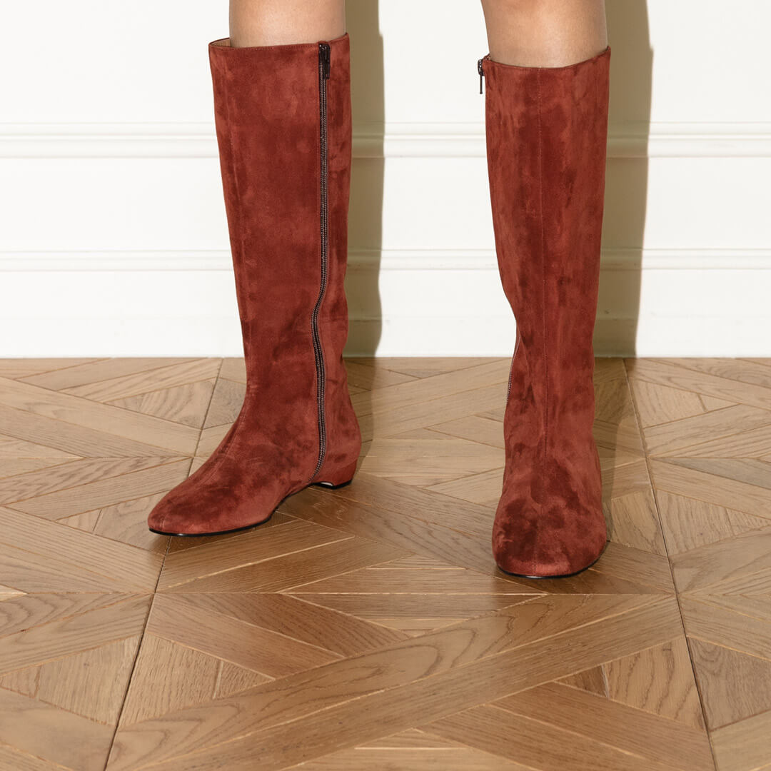 SCARLET - zip up boots