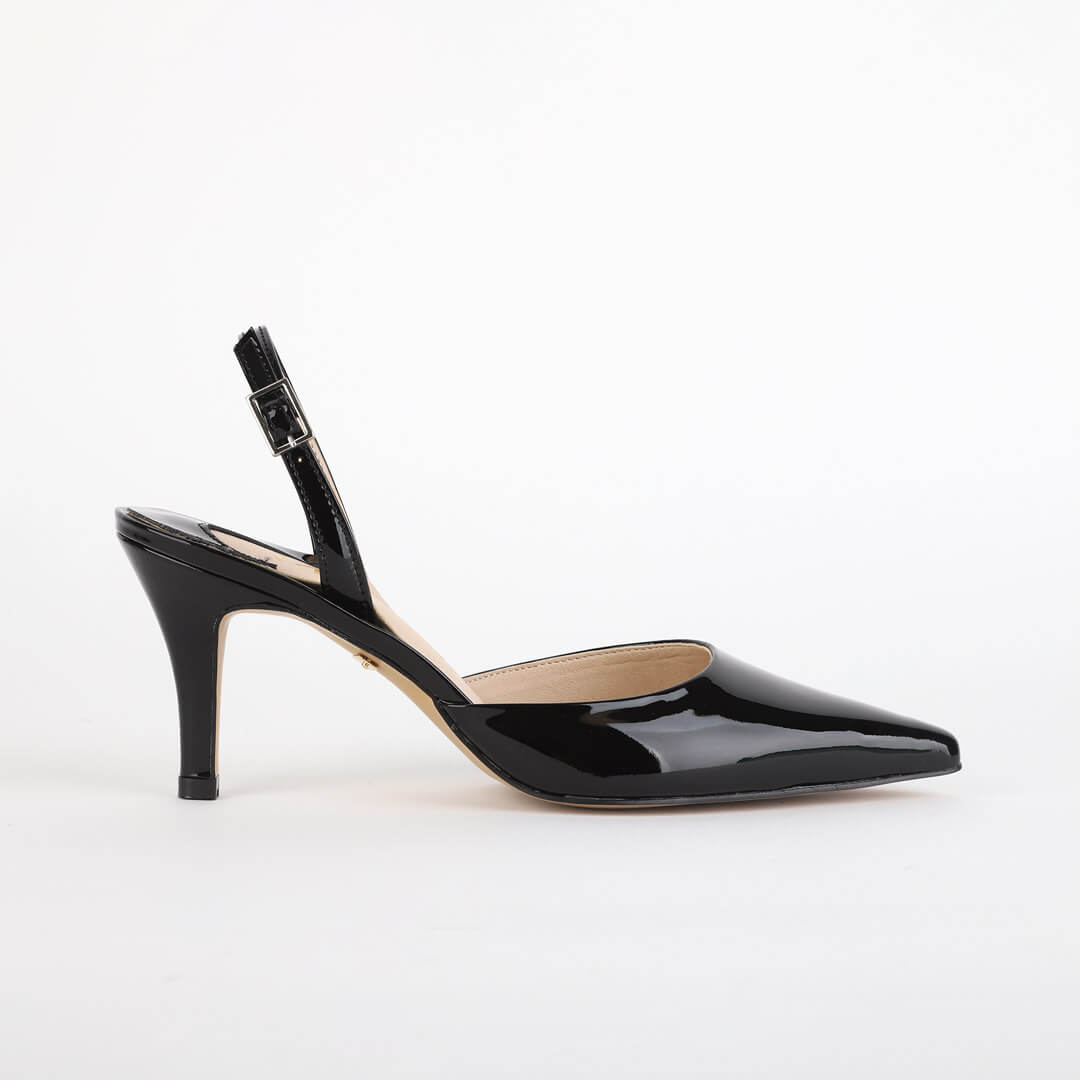 TESORO - patent leather slingback