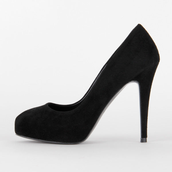 SCANDALIZE - black suede