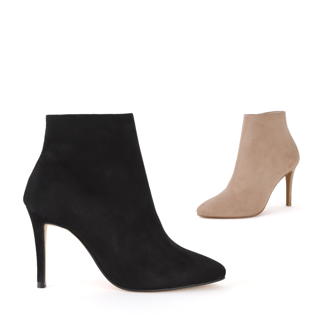 OSCAR - suede ankle bootie