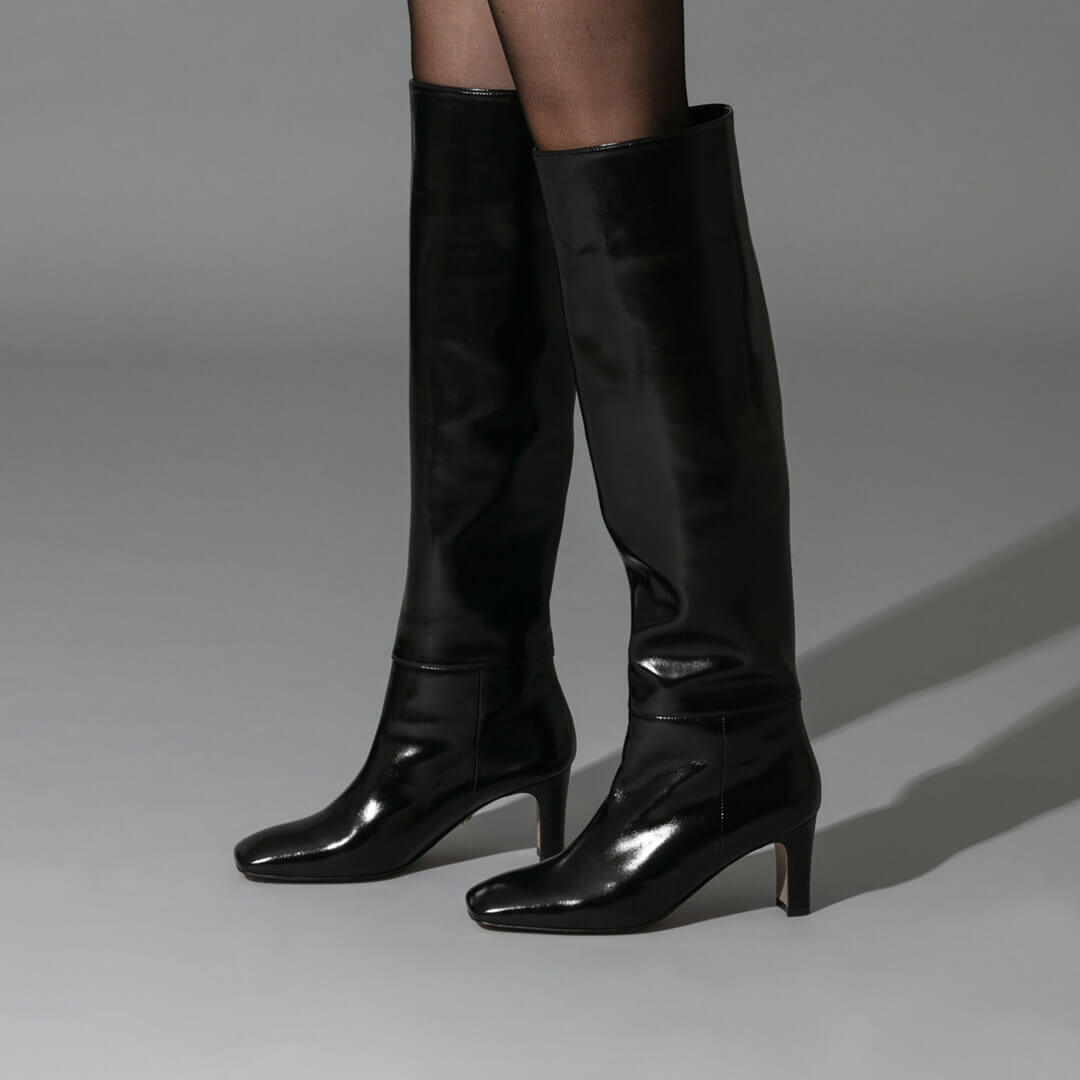 CORA - Knee high leather boots