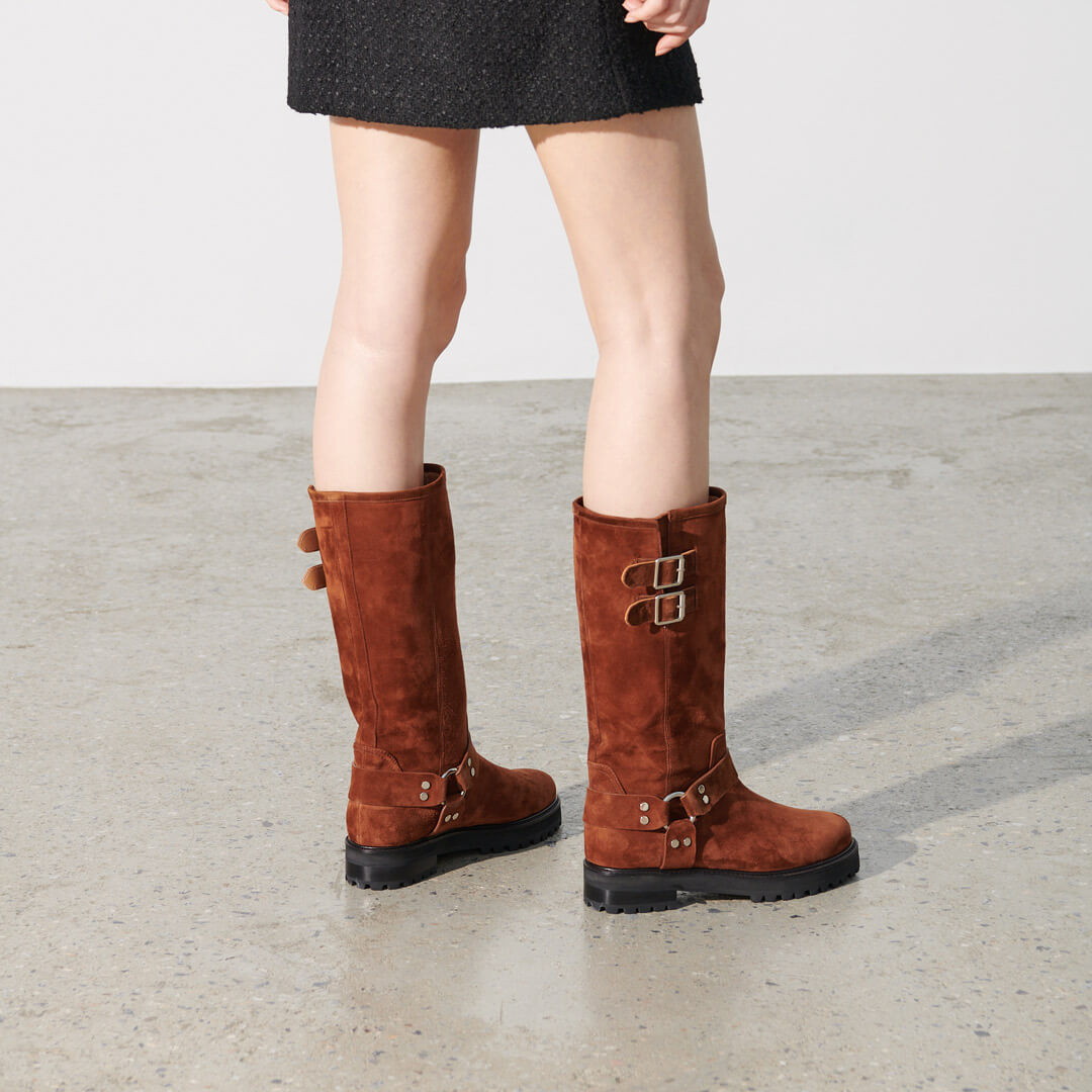 DEDE - buckled half boots