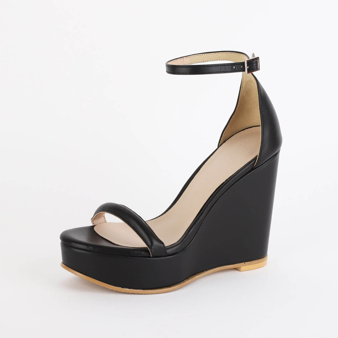 FARRI - strappy wedge sandal