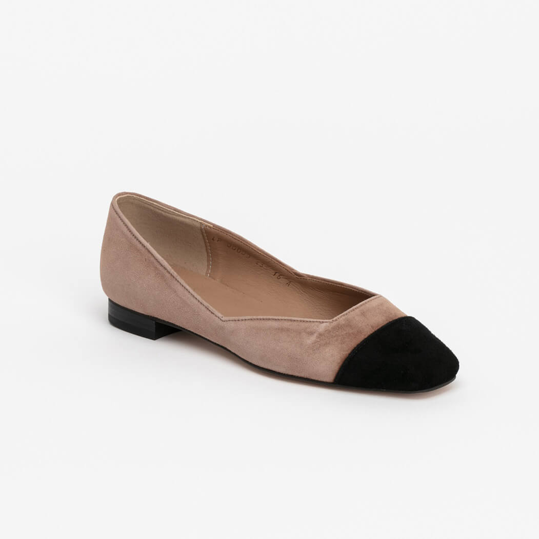 JOJO - flat suede pumps