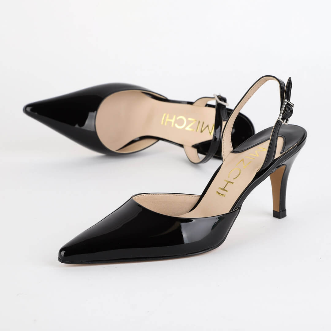 TESORO - patent leather slingback